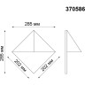 Уличный настенный светильник NOVOTECH TESTA 370586 NV-370586